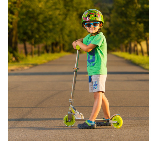 Дитячий самокат WORKER Racer Urban Boy зелений