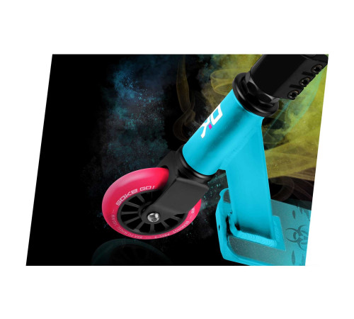 Самокат трюковий SOKE GO бірюзовий