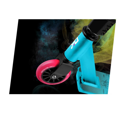 Самокат трюковий SOKE GO бірюзовий