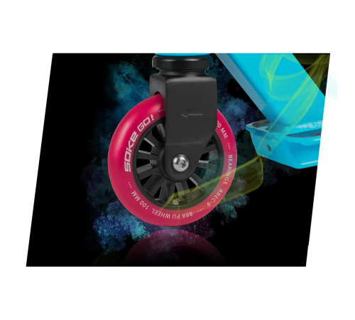 Самокат трюковий SOKE GO бірюзовий