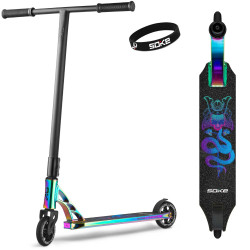 Самокат трюковий SOKE XTR Street Rainbow чорний