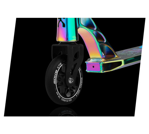 Самокат трюковий SOKE XTR Street Rainbow чорний