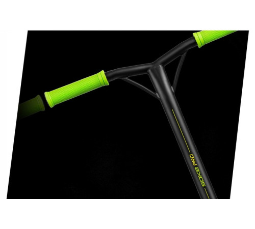 Самокат трюковий SOKE PRO жовто‑зелений