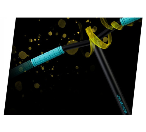 Самокат трюковий SOKE GO чорно-бірюзовий