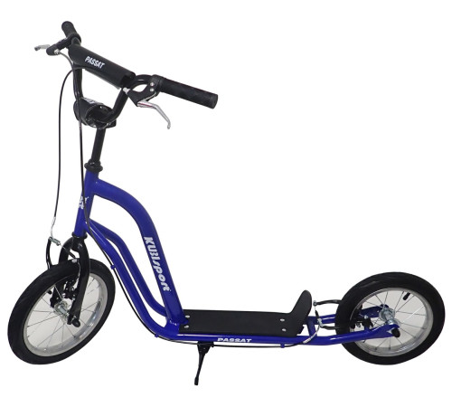 Дитячий самокат KUBISPORT 90 кг, чорно-синій
