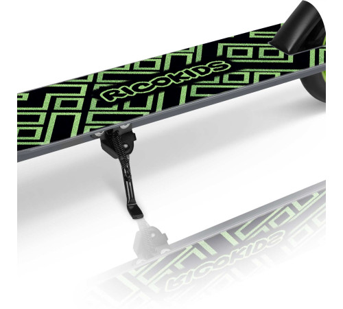 Дитячий самокат Ricokids Kodi сіро-зелений