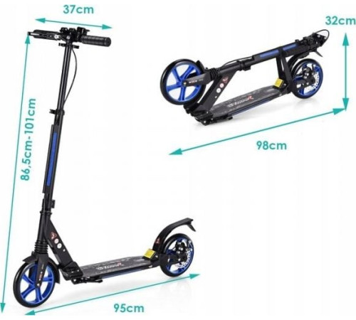 Costway синій скутер (SP37079BL) Costway синій скутер (SP37079BL)