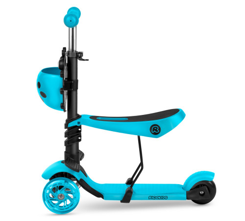 Дитячий самокат триколісний Ricokids Buggy синій