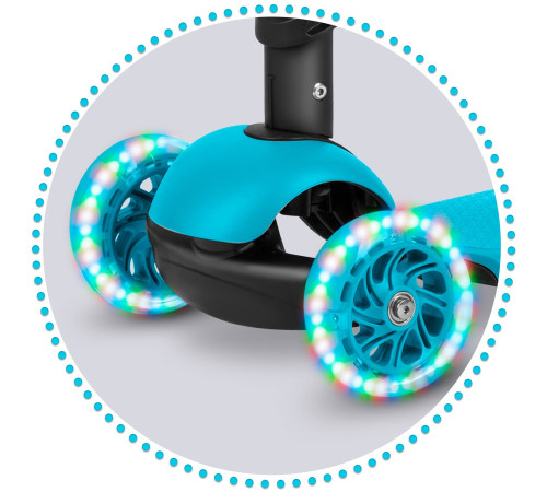 Дитячий самокат триколісний Ricokids Buggy синій