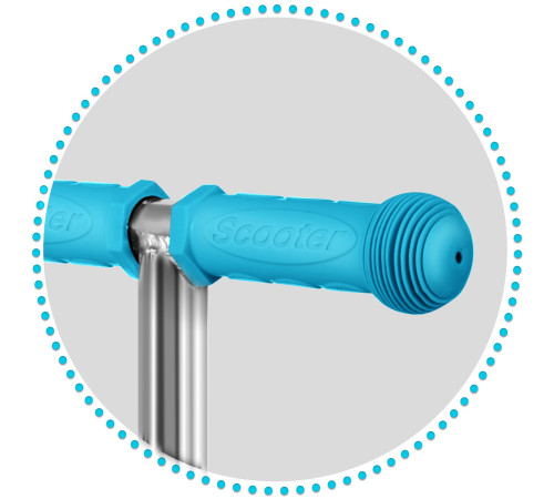 Дитячий самокат триколісний Ricokids Buggy синій