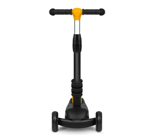 Дитячий самокат триколісний Ricokids Cubi чорно-помаранчевий