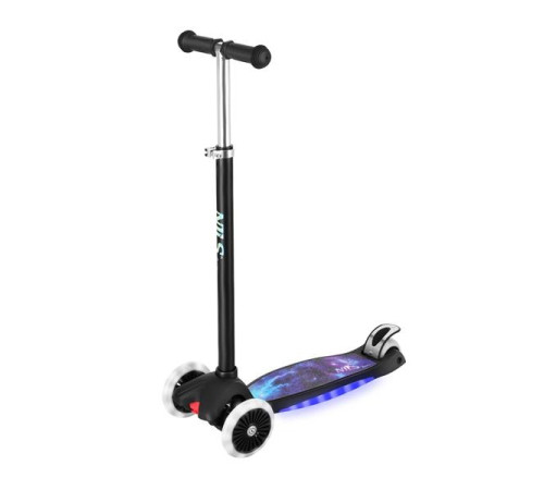 Самокат NILS FUN HLB1310, чорний