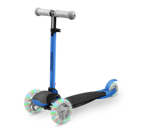 Самокат дитячий триколісний Ricokids Loco блакитний Самокат дитячий триколісний Ricokids Loco блакитний