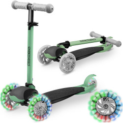 Самокат дитячий триколісний Ricokids Loco зелений