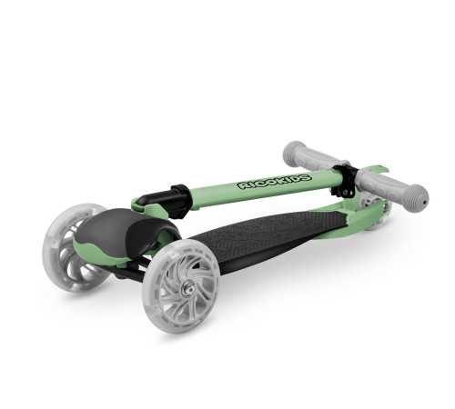 Дитячий самокат триколісний Ricokids Loco зелений