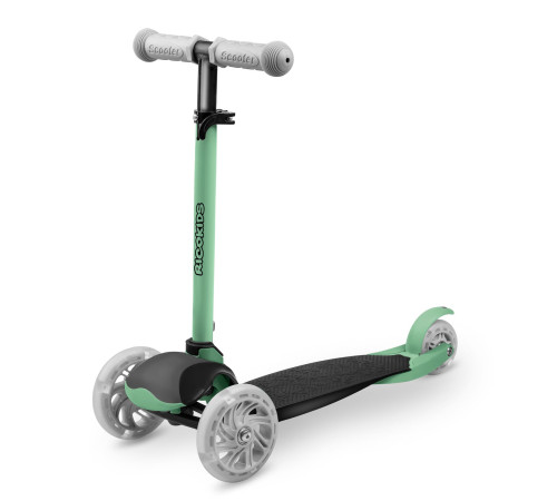 Дитячий самокат триколісний Ricokids Loco зелений