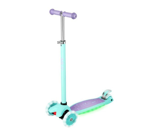 Самокат NILS FUN HLB1310, бірюзовий
