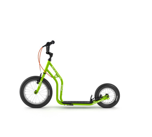 Самокат Yedoo Wzoom Y30 16/12' - зелений Самокат Yedoo Wzoom Y30 16/12' - зелений