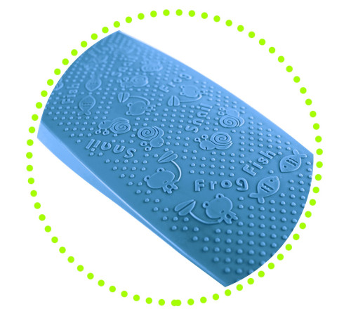 Дитячий самокат триколісний Ricokids Loco блакитно-зелений