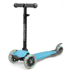 Дитячий самокат триколісний Ricokids Loco блакитний