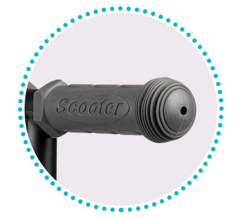 Дитячий самокат триколісний Ricokids Loco блакитний