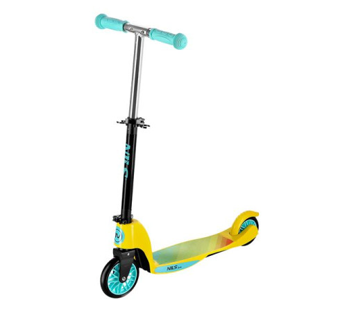 Самокат 2 в1 NILS FUN HLB202, лаймовий