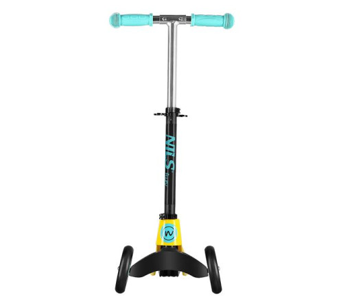 Самокат 2 в1 NILS FUN HLB202, лаймовий