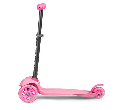 Дитячий самокат триколісний Ricokids Loco рожевий