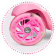 Дитячий самокат триколісний Ricokids Loco рожевий