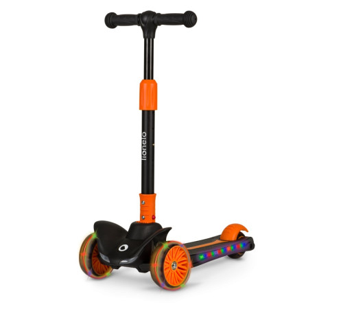 Дитячий самокат Lionelo TIMMY ORANGE BLACK