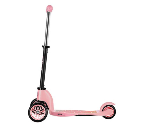 Самокат 2в1 NILS FUN HLB202, рожевий