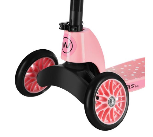 Самокат 2в1 NILS FUN HLB202, рожевий