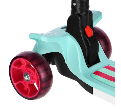 Самокат світлодіодний NILS FUN HLB10 (бірюзовий) Самокат світлодіодний NILS FUN HLB10 (бірюзовий)
