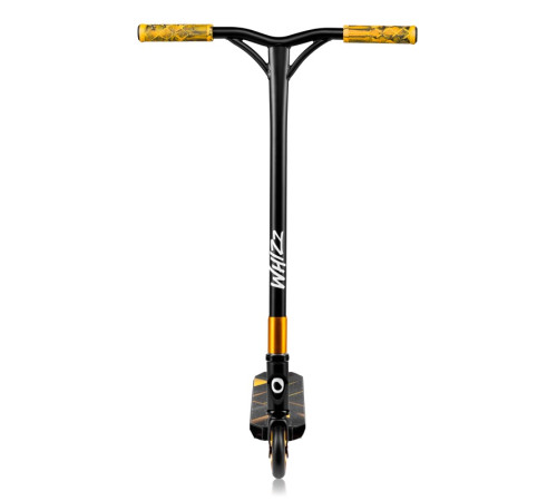 Дитячий самокат Lionelo WHIZZ BLACK CARBON YELLOW
