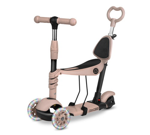 Самокат дитячий триколісний Ricokids Todi бежевий