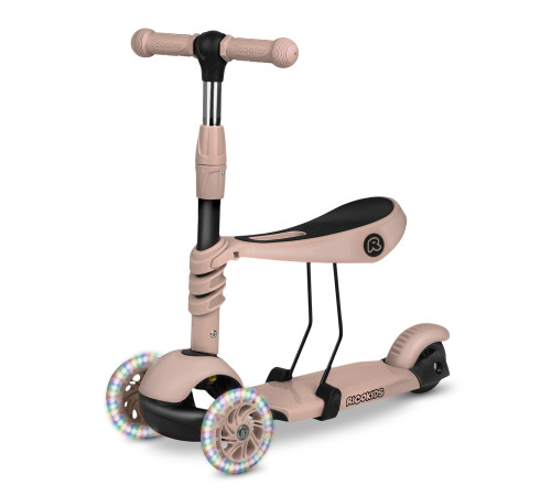 Самокат дитячий триколісний Ricokids Todi бежевий