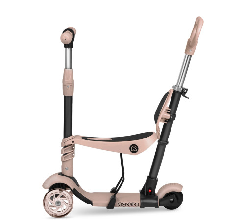 Самокат дитячий триколісний Ricokids Todi бежевий