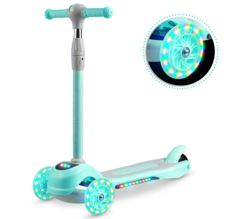 Самокат дитячий триколісний Ricokids Piko м'ятний Самокат дитячий триколісний Ricokids Piko м'ятний