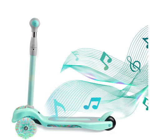 Самокат дитячий триколісний Ricokids Piko м'ятний Самокат дитячий триколісний Ricokids Piko м'ятний