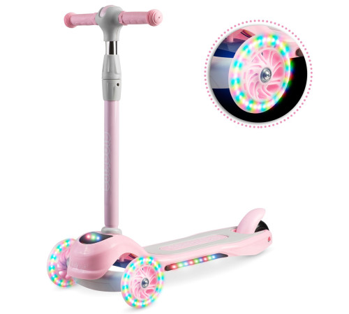 Самокат дитячий триколісний Ricokids Piko рожевий Самокат дитячий триколісний Ricokids Piko рожевий