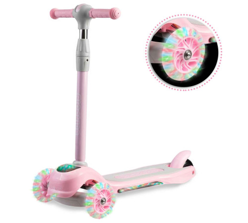 Самокат дитячий триколісний Ricokids Piko рожевий Самокат дитячий триколісний Ricokids Piko рожевий
