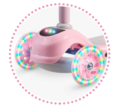 Самокат дитячий триколісний Ricokids Piko рожевий Самокат дитячий триколісний Ricokids Piko рожевий