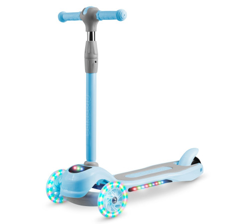 Дитячий самокат триколісний Ricokids Piko блакитний