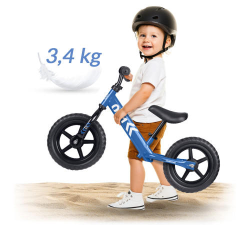 Біговел Ricokids RK-607 12" синій