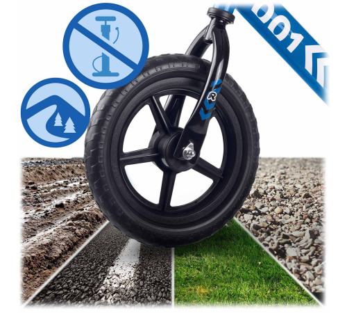 Біговел Ricokids RK-607 12" синій