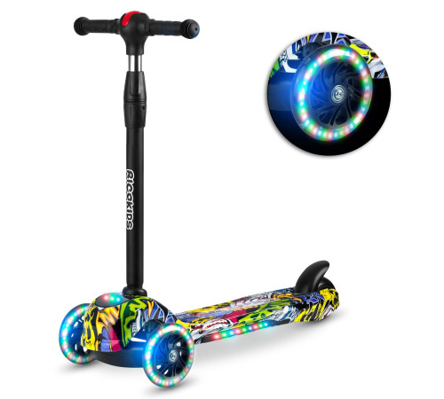 Самокат дитячий триколісний Ricokids Piko різнокольоровий