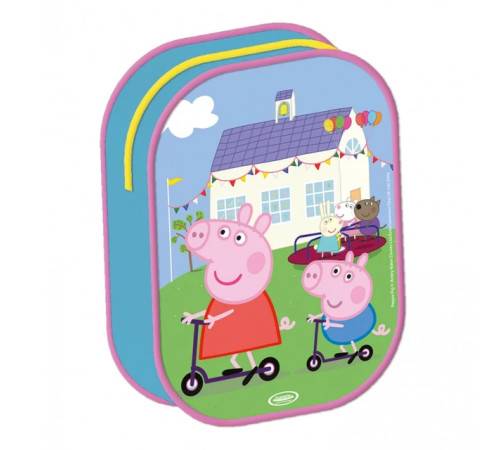 Дитячий самокат триколісний D'Arpèje Свинка Пеппа блакитний