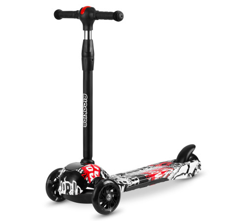 Дитячий самокат триколісний Ricokids Piko чорний