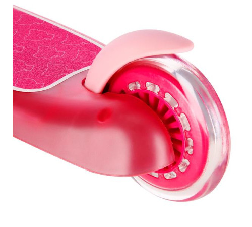 Дитячий самокат триколісний NILS FUN HLB001 рожевий