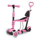 Самокат дитячий триколісний Ricokids Todi рожевий